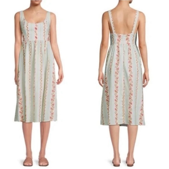 WeWoreWhat Midi Floral Corset Dress - Picture 1 of 4